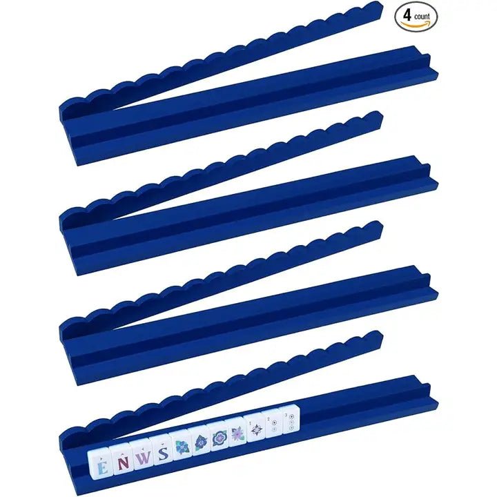 20" Wooden Mahjong Racks - Navy - Mahjong Rack & Pusher Set -Jimberly's Boutique-Olive Branch-Mississippi