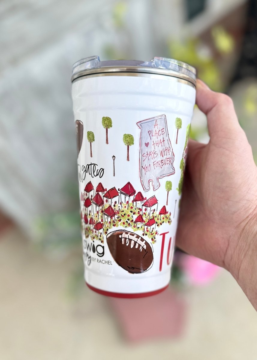 24 oz Swig Tuscaloosa Party Cup - Swig Tumbler - Jimberly's Boutique - Olive Branch - Mississippi