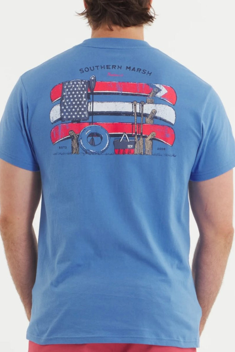 American Summertime Tee | Southern Marsh - Graphic Tee - Jimberly's Boutique - Olive Branch - Mississippi