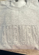 Auburn Gameday Tone on Tone Applique' Sweatshirt - Collegiate Sweatshirt - Jimberly's Boutique - Olive Branch - Mississippi