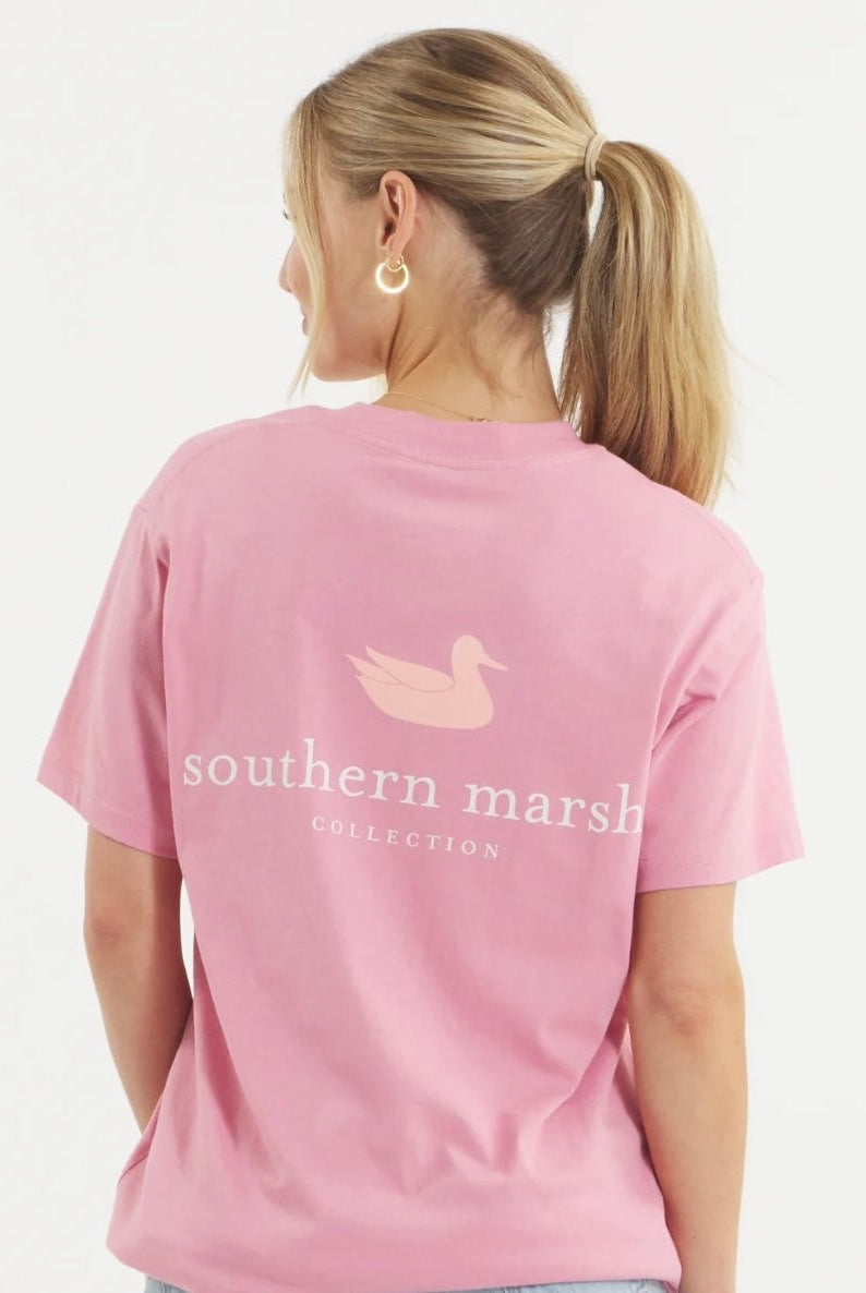 Authentic - Cherry Blossom | Southern Marsh - Graphic Tee - Jimberly's Boutique - Olive Branch - Mississippi