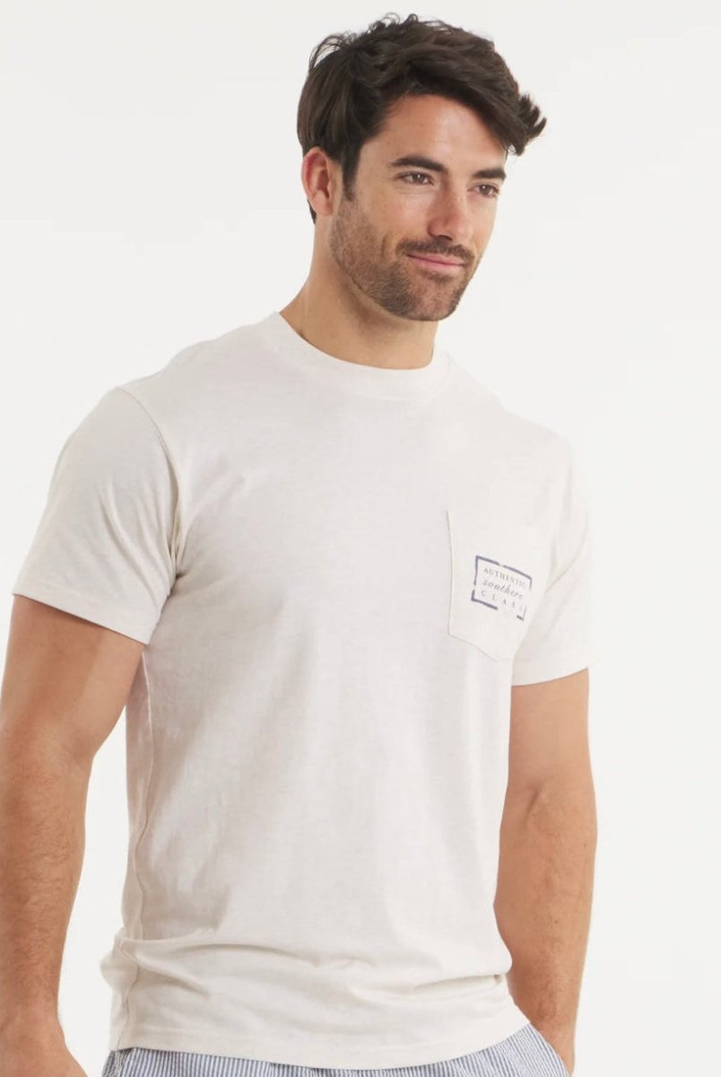 Authentic - Washed Pebble | Southern Marsh - Graphic Tee - Jimberly's Boutique - Olive Branch - Mississippi