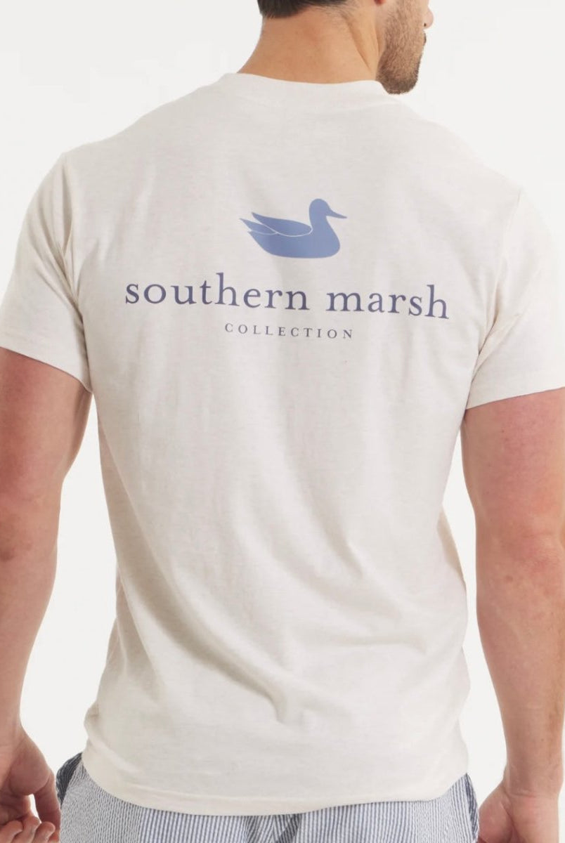 Authentic - Washed Pebble | Southern Marsh - Graphic Tee - Jimberly's Boutique - Olive Branch - Mississippi