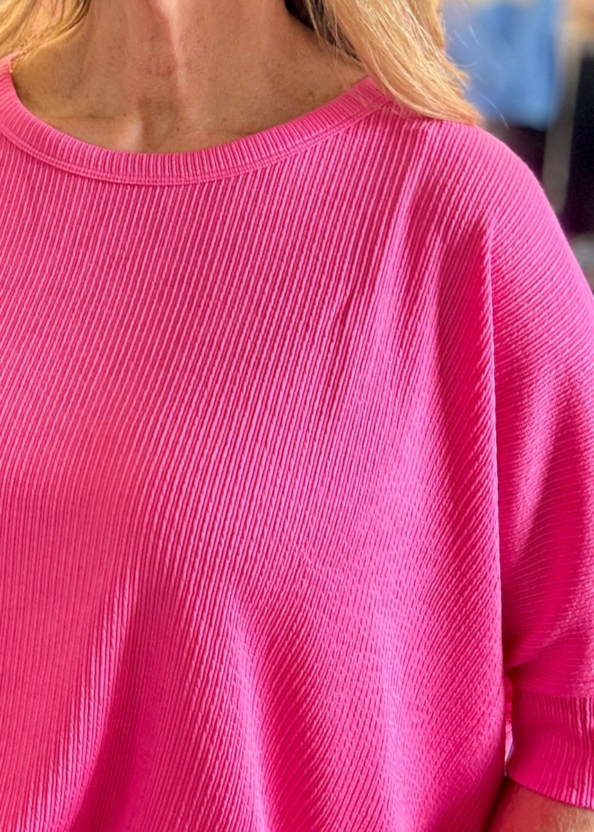 Bali Travel Set - Pink | Dear Scarlett - lounge set - Jimberly's Boutique - Olive Branch - Mississippi