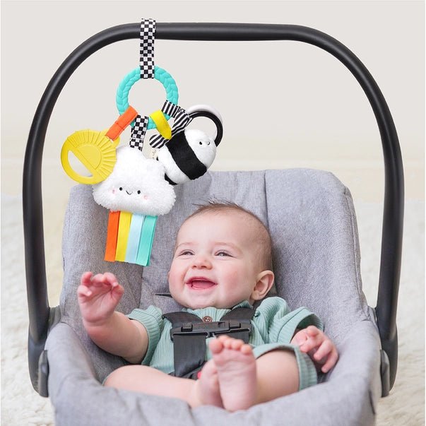 Bitzy Busy Ring Teething Activity Toy - High Contrast - Jimberly's Boutique - Olive Branch - Mississippi