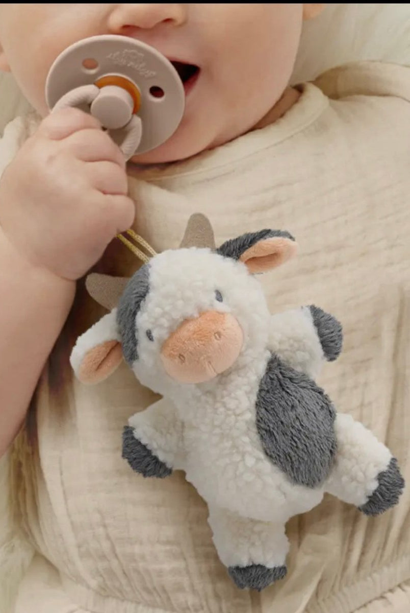 Bitzy Pal Natural Rubber Pacifier & Plush - baby gift - Jimberly's Boutique - Olive Branch - Mississippi