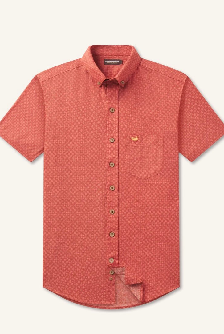 Blaise Relaxed Shirt - Paisley Dots - dress shirt -Jimberly's Boutique-Olive Branch-Mississippi