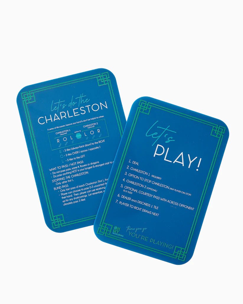 Blue Mahjong Shufflers | Oh My Mahjong PREORDER - Mahjong Shufflers - Jimberly's Boutique - Olive Branch - Mississippi