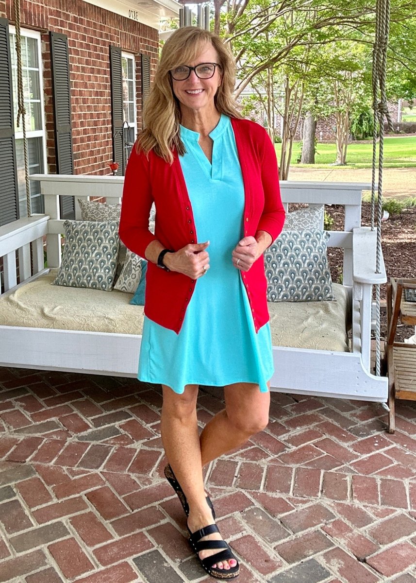 Bobbi Jo | 3/4 Sleeve Snap Cardigan | Ruby - Zenana Cardigan - Jimberly's Boutique - Olive Branch - Mississippi