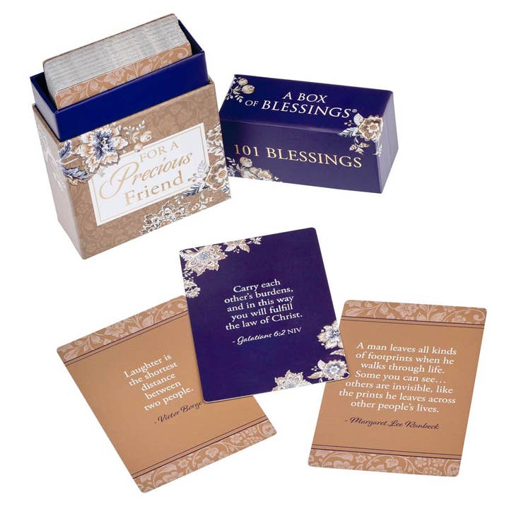 Box of Blessings For A Precious Friend - prayer cards -Jimberly's Boutique-Olive Branch-Mississippi