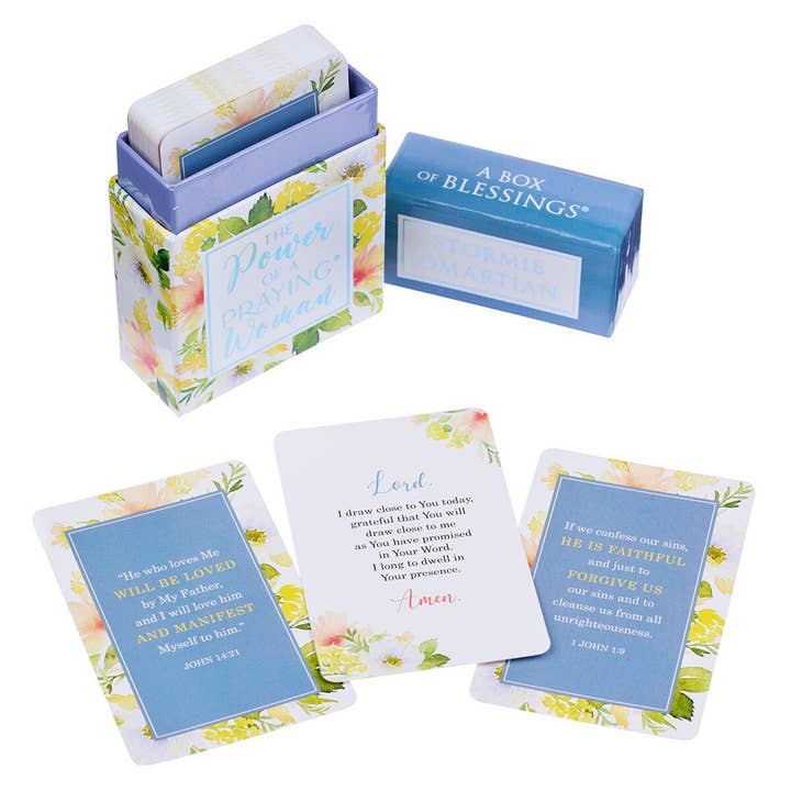 Box of Blessings the Power of A Praying Woman - prayer cards -Jimberly's Boutique-Olive Branch-Mississippi