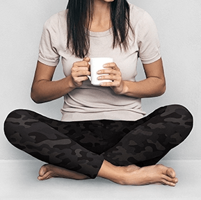 Britt's Knits Camo Printed Fleece Lined Leggings - Fleece Leggings - Jimberly's Boutique - Olive Branch - Mississippi