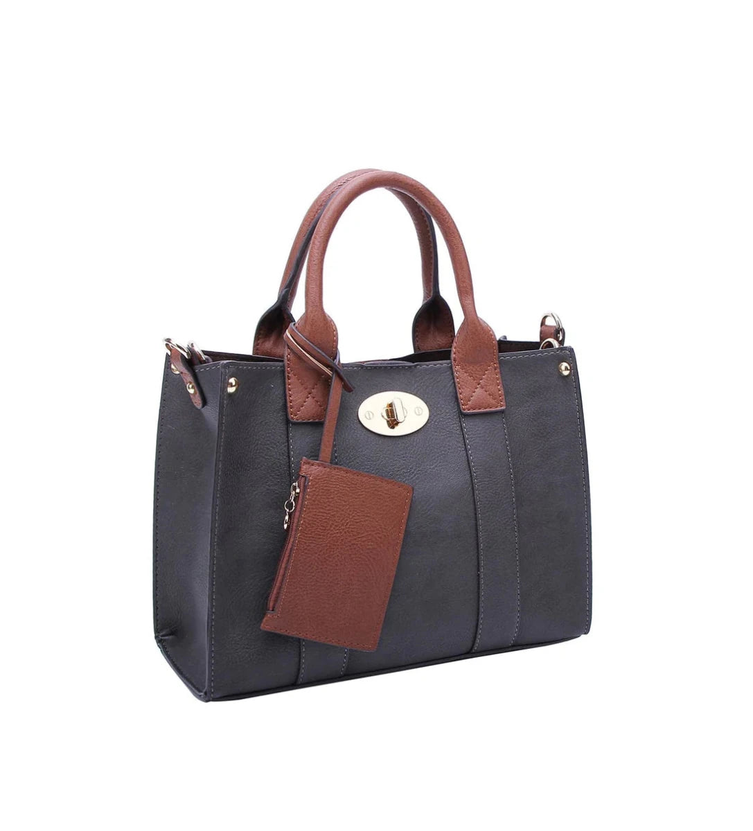 Cameran 3 - in - 1 Boxy Women's Crossbody Bag & Satchel - Purse - Jimberly's Boutique - Olive Branch - Mississippi
