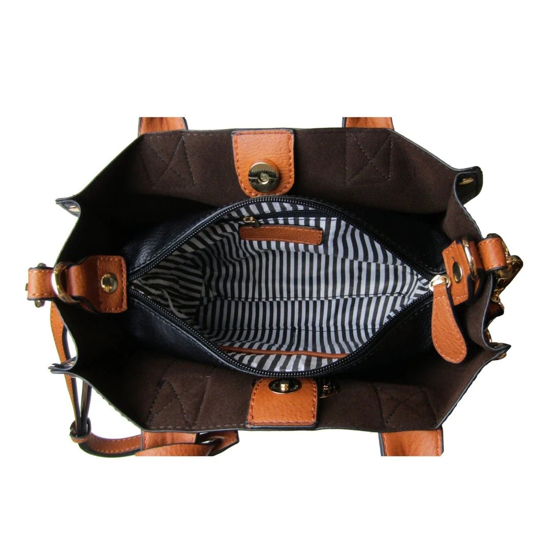 Cameran 3 - in - 1 Boxy Women's Crossbody Bag & Satchel - Purse - Jimberly's Boutique - Olive Branch - Mississippi