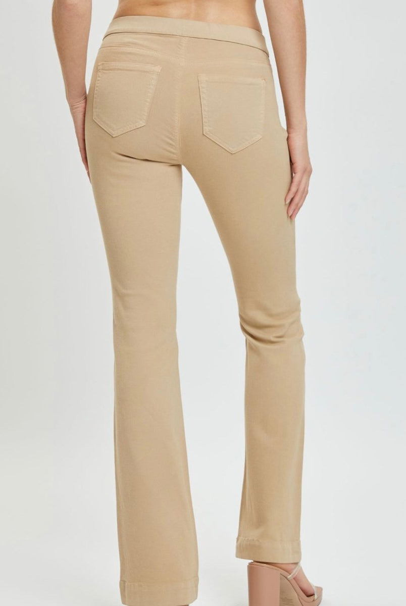 Cello Pull On Flare Jeans - Chai Tea - jeans - Jimberly's Boutique - Olive Branch - Mississippi