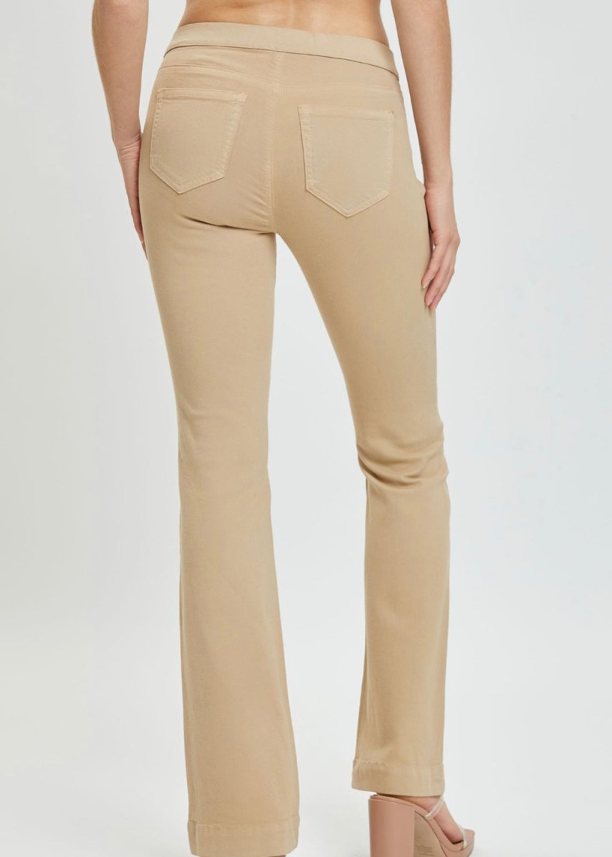 Cello Pull On Flare Jeans - Chai Tea - jeans - Jimberly's Boutique - Olive Branch - Mississippi