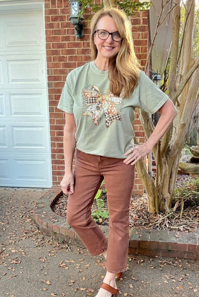 Chaffee Espresso Straight Crop Jeans| Risen - risen jeans - Jimberly's Boutique - Olive Branch - Mississippi