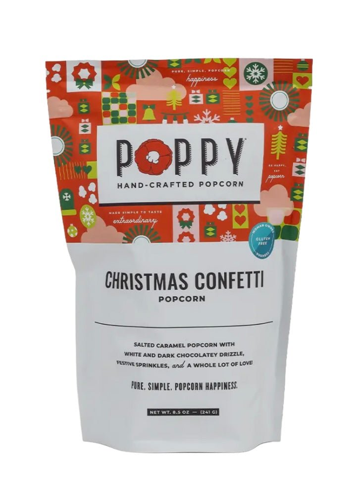 Christmas Confetti Popcorn | Poppy Popcorn - popcorn - Jimberly's Boutique - Olive Branch - Mississippi