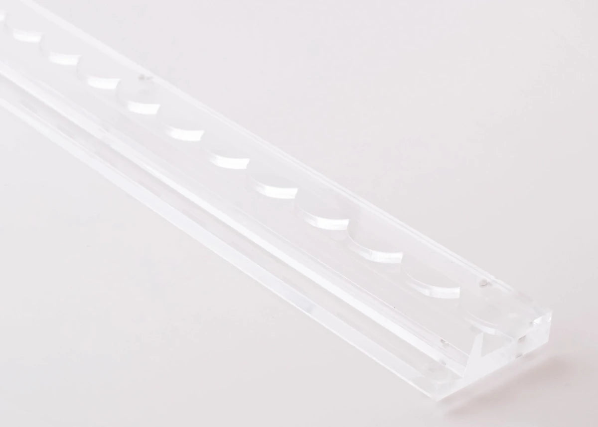 Clear Acrylic Racks with Scalloped Pusher | Miss Mahjong - Mahjong Rack & Pusher Set -Jimberly's Boutique-Olive Branch-Mississippi