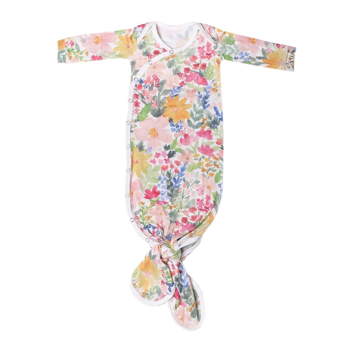 Copper Pearl Knotted Baby Gowns - baby gown - Jimberly's Boutique - Olive Branch - Mississippi