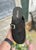 Corkys | Just Precious | Clogs | Black Suede - Corky Hey Girl Clogs - Jimberly's Boutique - Olive Branch - Mississippi