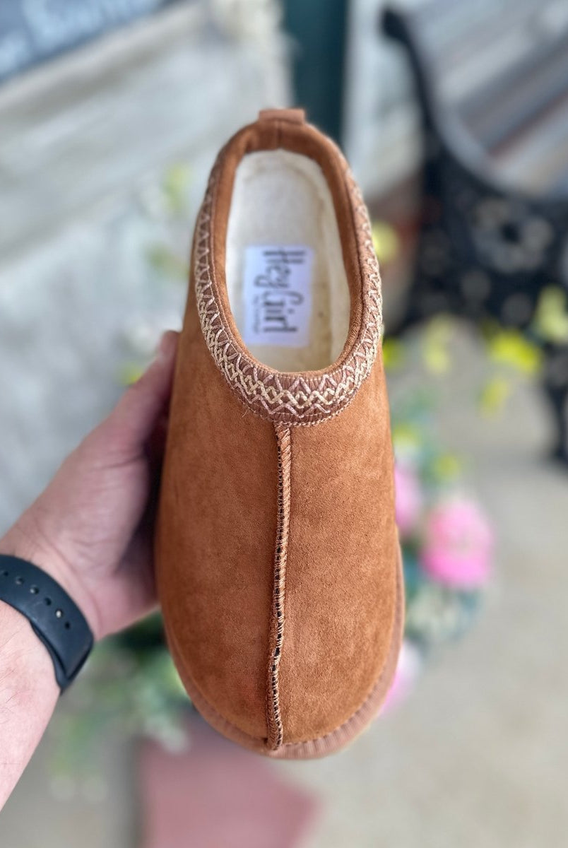 Corkys | Pillow Talk | Tobacco Faux Suede Slip On - Corkys Boots - Jimberly's Boutique - Olive Branch - Mississippi