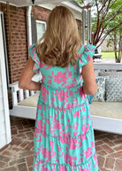 Cotton Candy Floral Midi Dress | Umgee - Umgee Dress -Jimberly's Boutique-Olive Branch-Mississippi