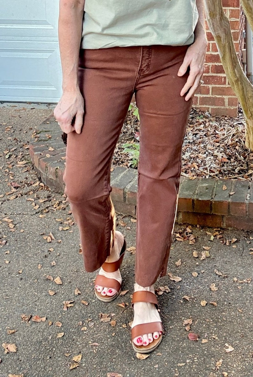 Crowley Espresso Tummy Control Jeans| Risen - risen jeans - Jimberly's Boutique - Olive Branch - Mississippi
