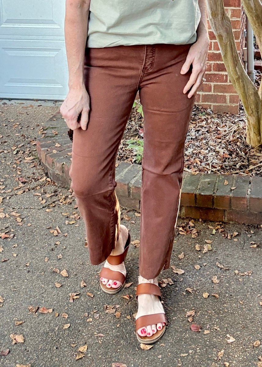 Crowley Espresso Tummy Control Jeans| Risen - risen jeans - Jimberly's Boutique - Olive Branch - Mississippi