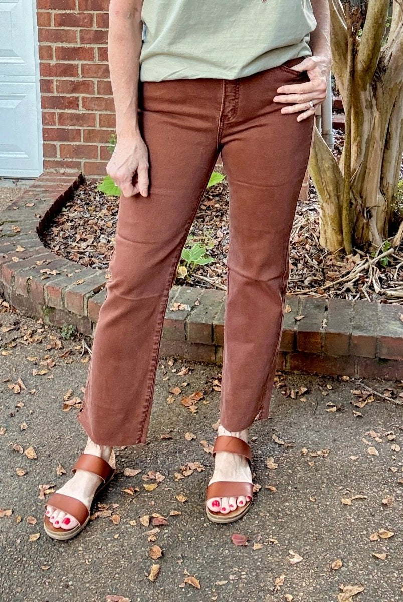 Crowley Espresso Tummy Control Jeans| Risen - risen jeans - Jimberly's Boutique - Olive Branch - Mississippi