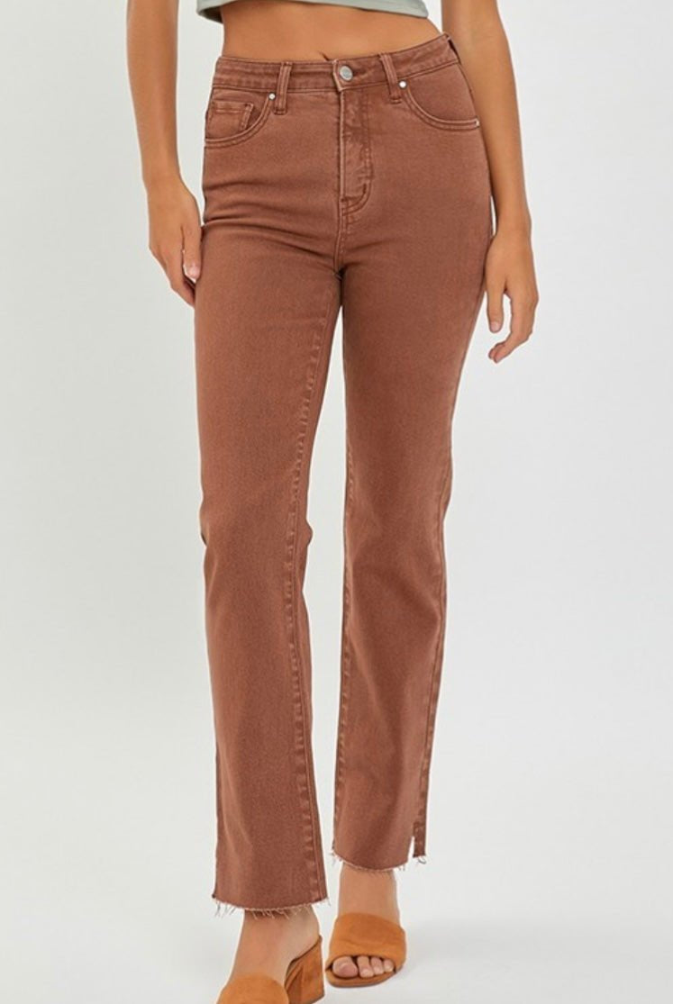 Crowley Espresso Tummy Control Jeans| Risen - risen jeans - Jimberly's Boutique - Olive Branch - Mississippi