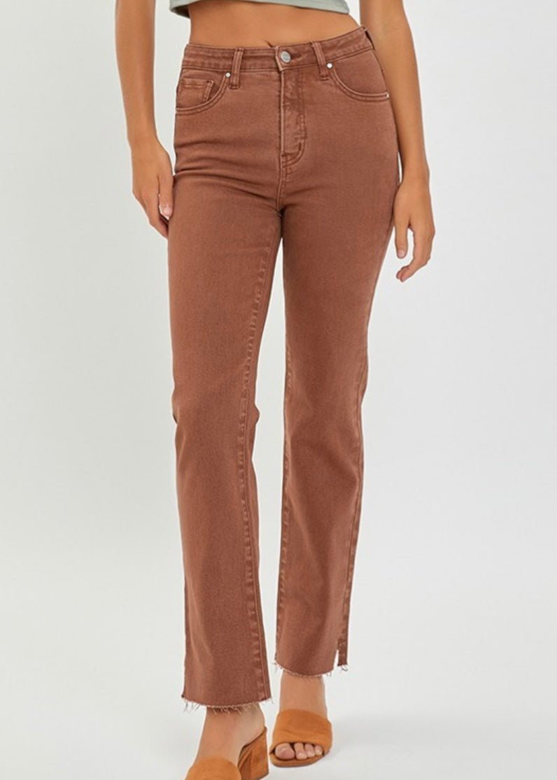 Crowley Espresso Tummy Control Jeans| Risen - risen jeans - Jimberly's Boutique - Olive Branch - Mississippi