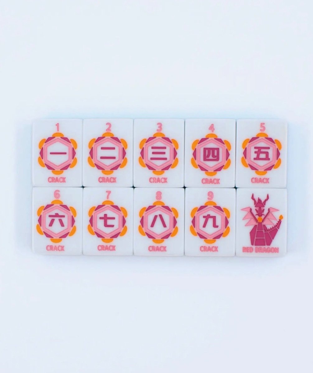 Crystal Prism Pink Mahjong Tiles | My Fair Mahjong - Mahjong Tiles -Jimberly's Boutique-Olive Branch-Mississippi