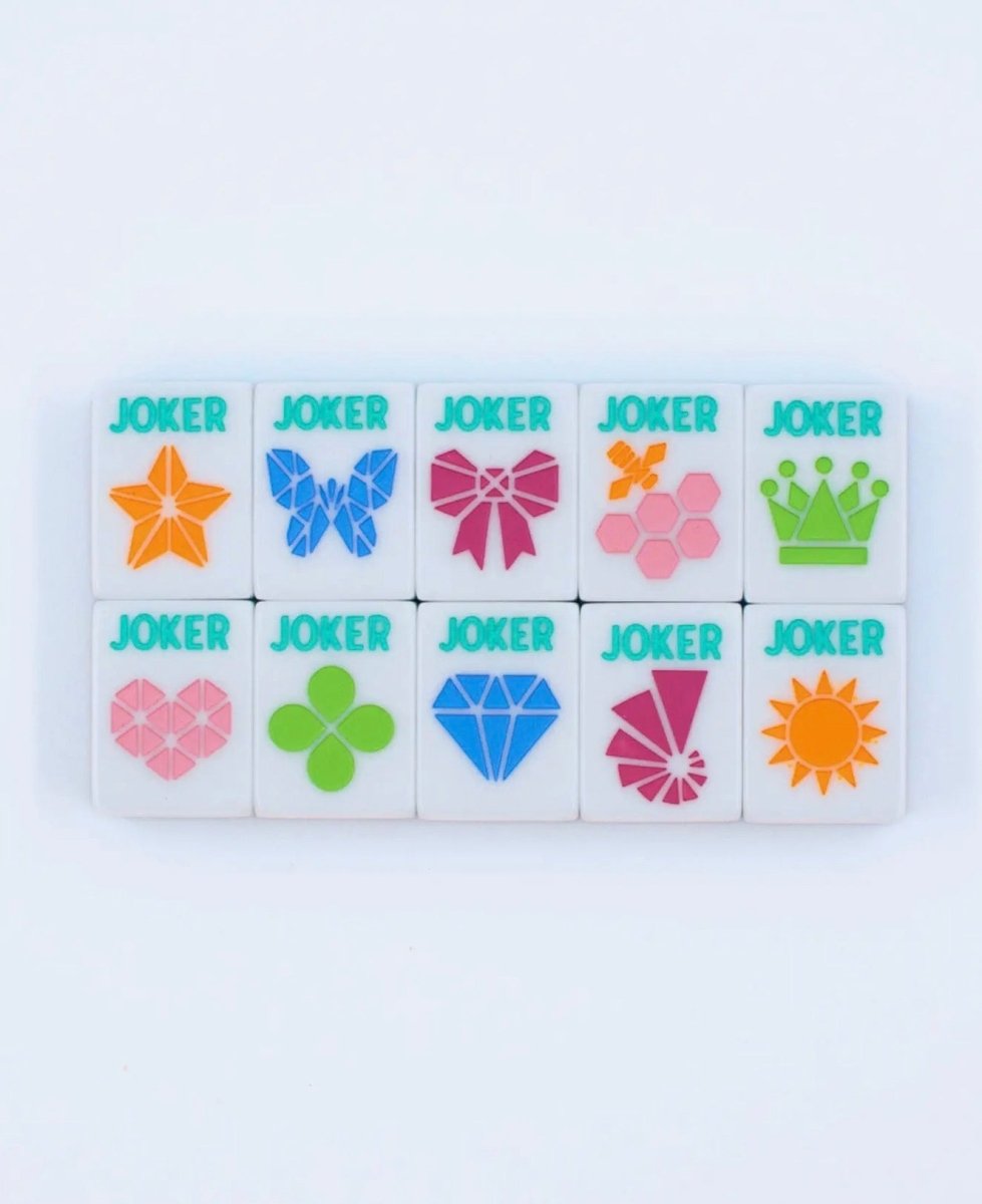 Crystal Prism Pink Mahjong Tiles | My Fair Mahjong - Mahjong Tiles -Jimberly's Boutique-Olive Branch-Mississippi