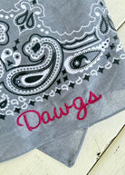 Dawgs Embroidered Bandana - accessories - Jimberly's Boutique - Olive Branch - Mississippi