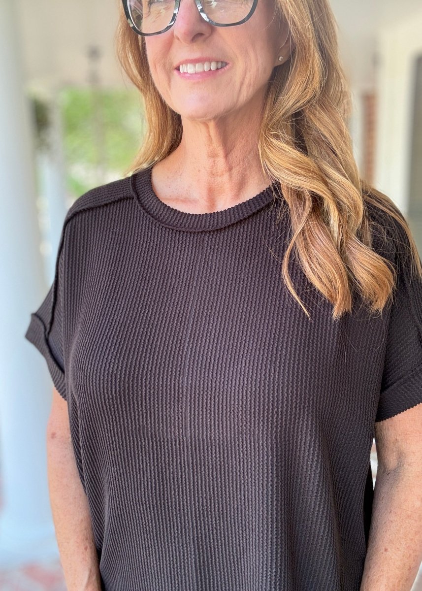 Day In The Life Top | Black - Zenana Casual Top -Jimberly's Boutique-Olive Branch-Mississippi