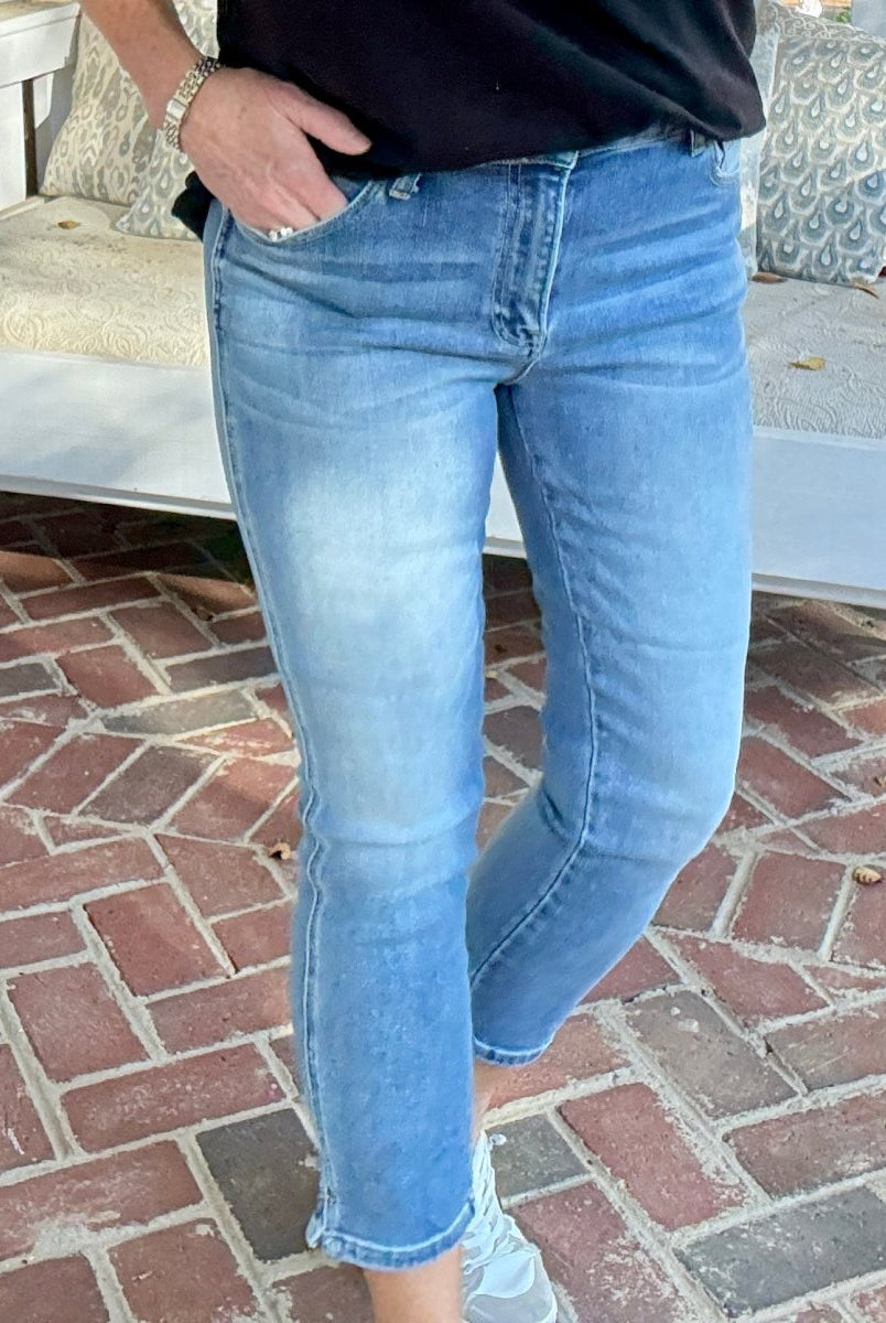 Delta Crop Skinny Jeans | Risen - risen jeans - Jimberly's Boutique - Olive Branch - Mississippi