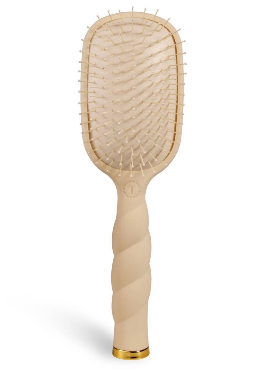 Detangler Hair Brush for Medium Hair – Full Size - Tan - Teleties Hair Brush - Jimberly's Boutique - Olive Branch - Mississippi