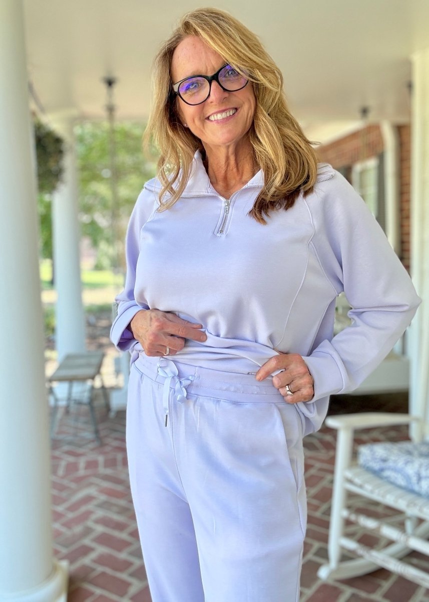 Hamptons Travel Set - Lavender - jogger set - Jimberly's Boutique - Olive Branch - Mississippi