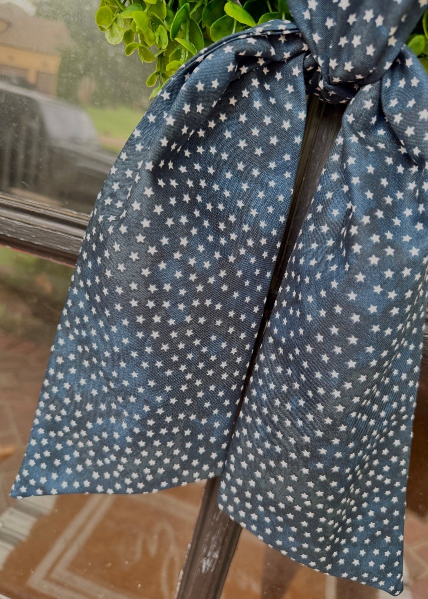 Handmade Wreath Sash - Navy Star - Wreath Sash -Jimberly's Boutique-Olive Branch-Mississippi