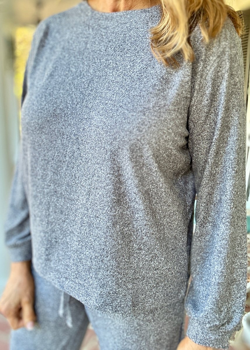 Heather Hacci Jogger Set - Black - jogger set - Jimberly's Boutique - Olive Branch - Mississippi