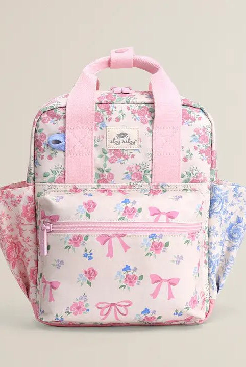 Itzy Bitzy Backpack - Ribbons & Roses - diaper bag - Jimberly's Boutique - Olive Branch - Mississippi