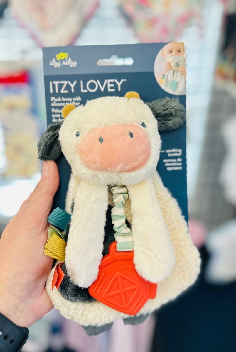 Itzy Ritzy Lovey - Carmen the Cow - Lovey - Jimberly's Boutique - Olive Branch - Mississippi