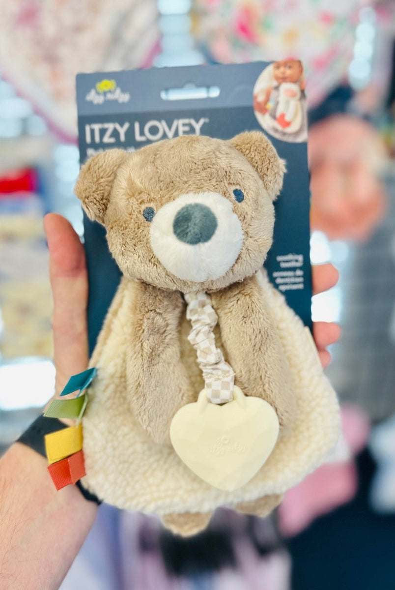 Itzy Ritzy Lovey - Theo The Bear - Lovey - Jimberly's Boutique - Olive Branch - Mississippi