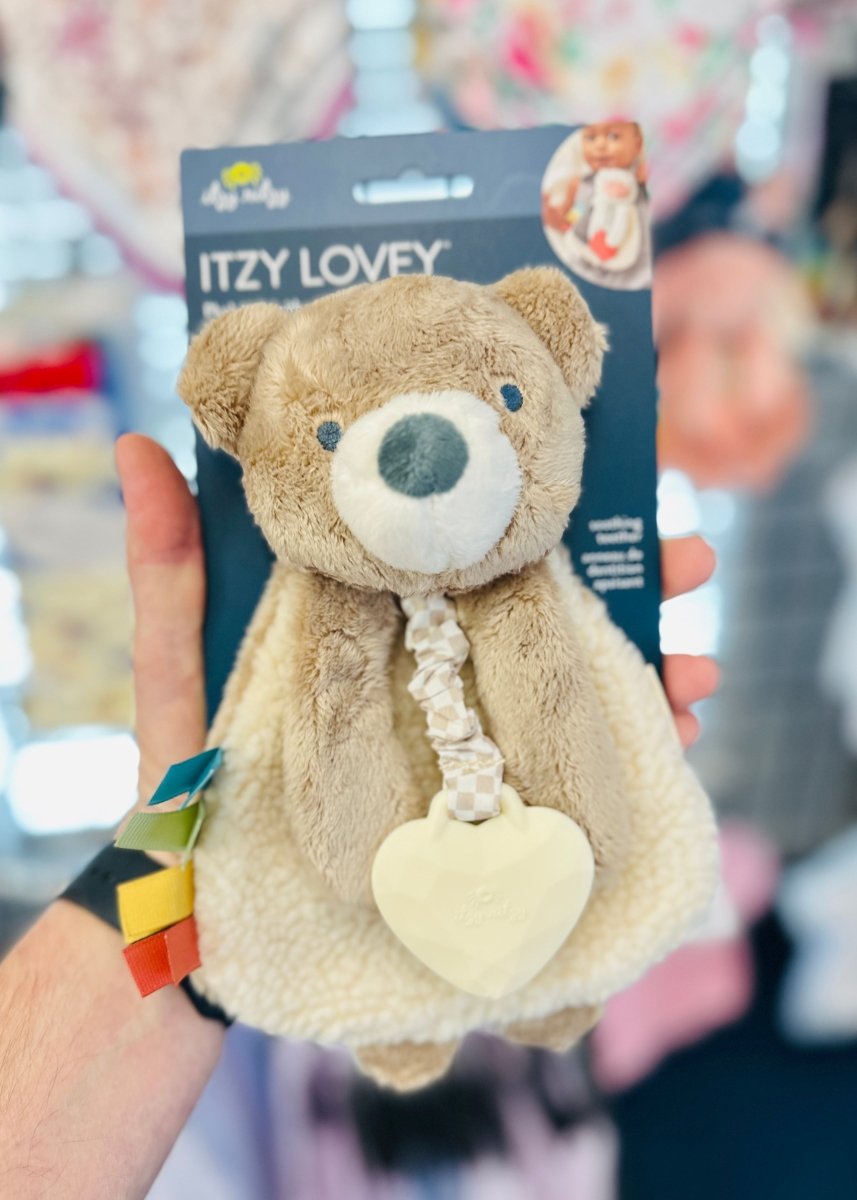 Itzy Ritzy Lovey - Theo The Bear - Lovey - Jimberly's Boutique - Olive Branch - Mississippi