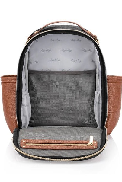 Itzy Ritzy Mini Plus Diaper Bag - Coffee & Cream - diaper bag - Jimberly's Boutique - Olive Branch - Mississippi