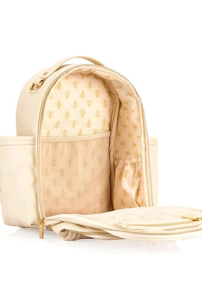 Itzy Ritzy Mini Plus Diaper Bag - Milk & Honey - diaper bag - Jimberly's Boutique - Olive Branch - Mississippi