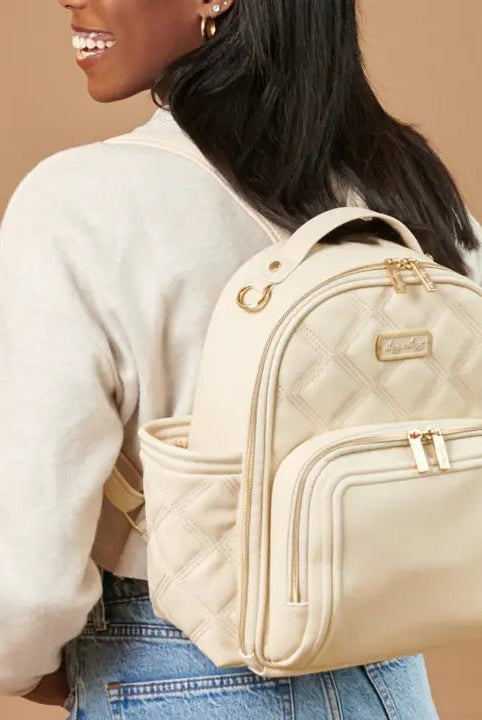 Itzy Ritzy Mini Plus Diaper Bag - Milk & Honey - diaper bag - Jimberly's Boutique - Olive Branch - Mississippi