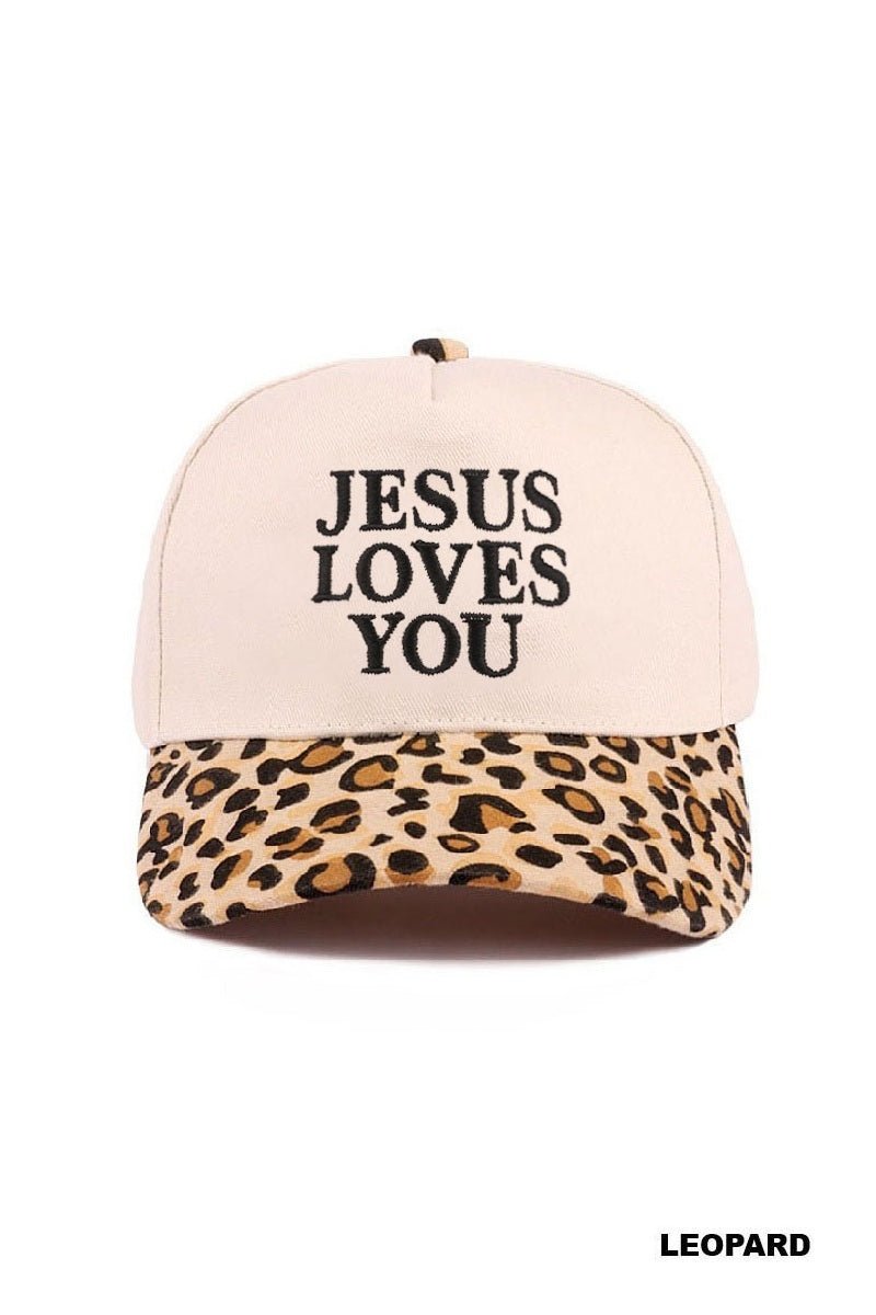 Jesus Loves You Cap/Hat - Ball Cap - Jimberly's Boutique - Olive Branch - Mississippi