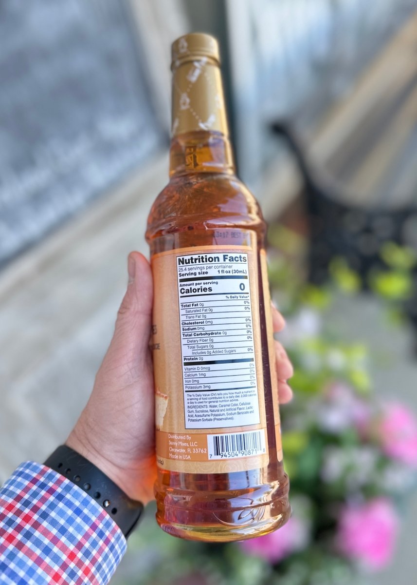Jordan's Sugar Free Caramel - Skinny Syrups - 25.4/750ml - Skinny Syrups -Jimberly's Boutique-Olive Branch-Mississippi
